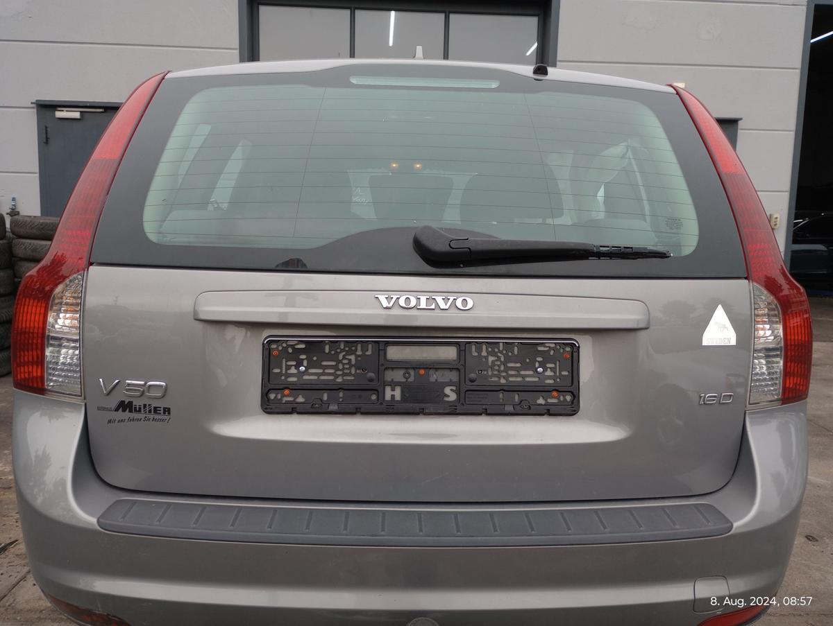 Volvo V50 orig Heckklappe mit Scheibe Flint Grau Met Facelift ab Bj 2007