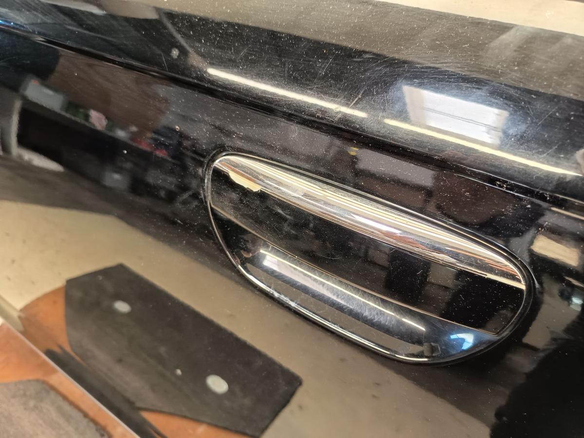 Audi A6 4F original T&uuml;r hinten links Fond LY9B Brillantschwarz Bj 2010