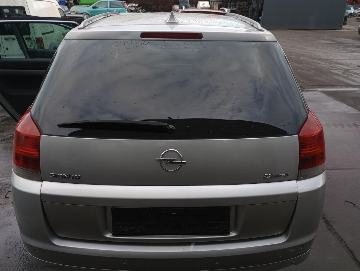 Opel Signum original Heckklappe mit Scheibe Z157 Starsilber Bj 2006