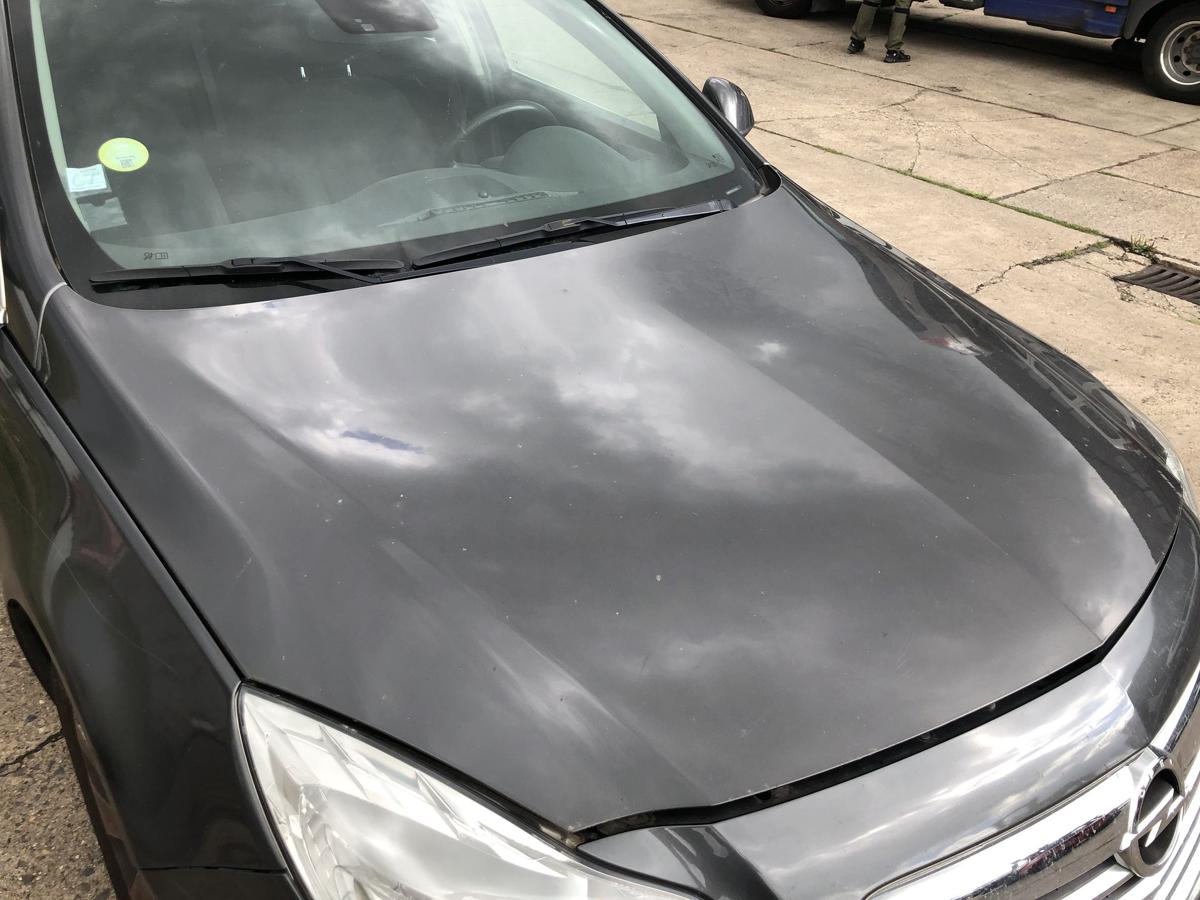 Opel Insignia A 0G-A Motorhaube Haube Klappe Deckel vorn Z177 Karbongraumetallic