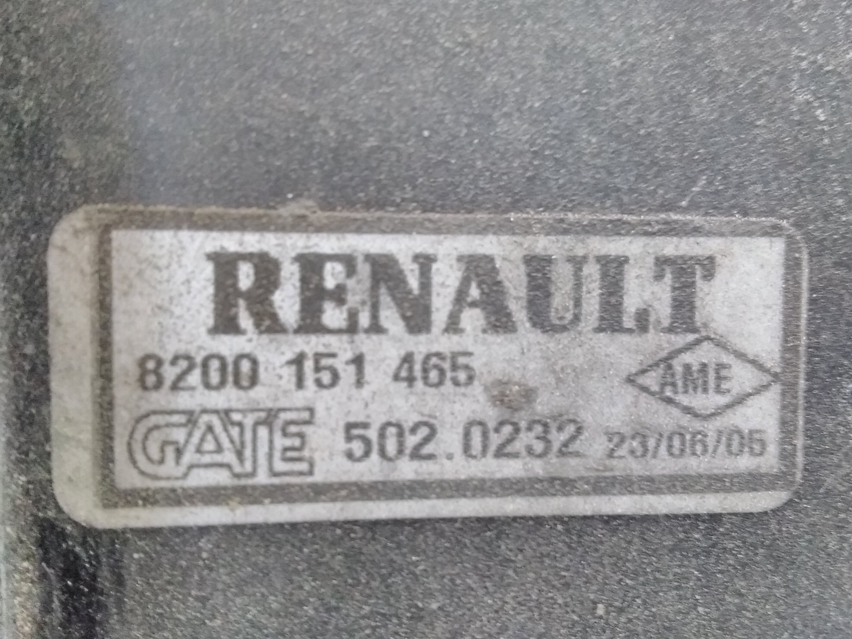 Renault Megane 2 II Elektrolüfter mit Zarge 1.9DCI 8200151465