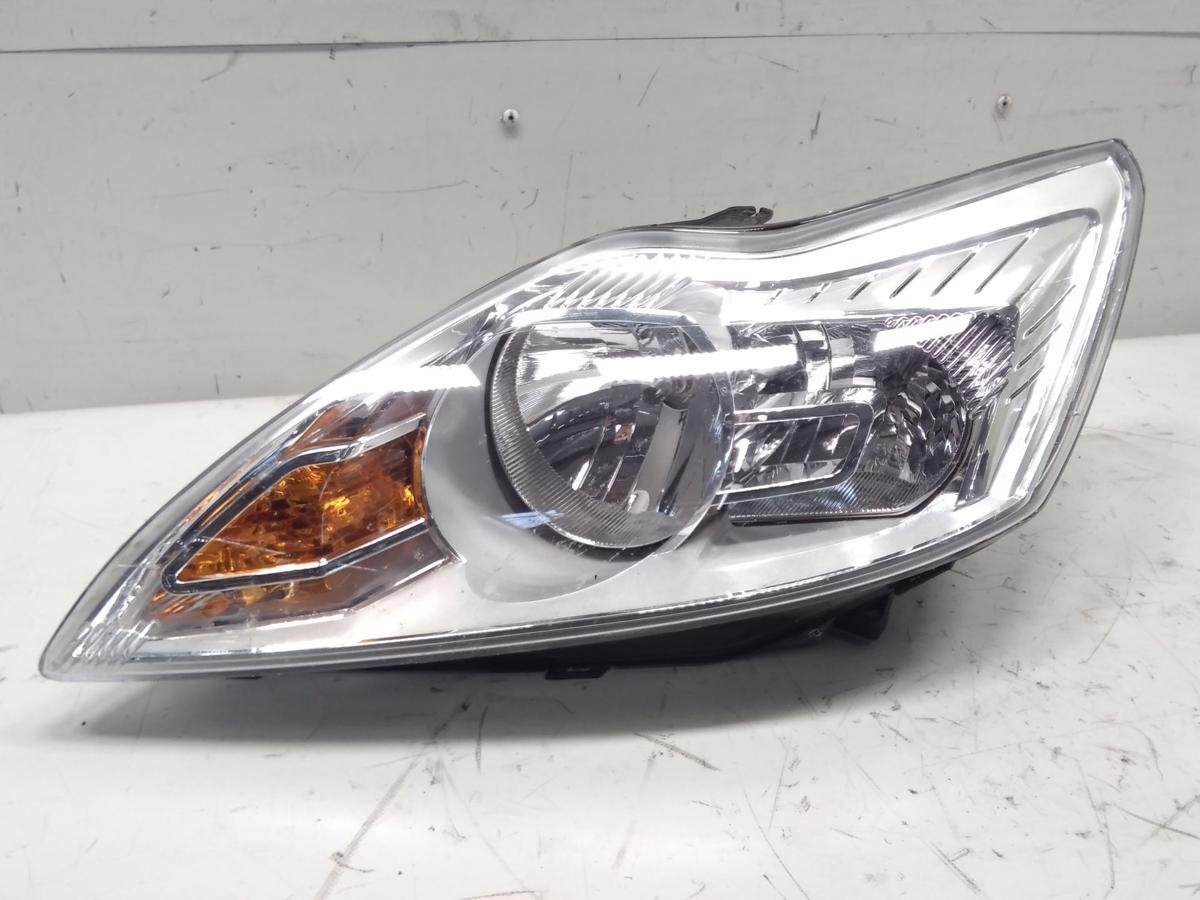Ford Focus 2 Facelift Scheinwerfer links Halogen chrom mit LWR Bj.2009