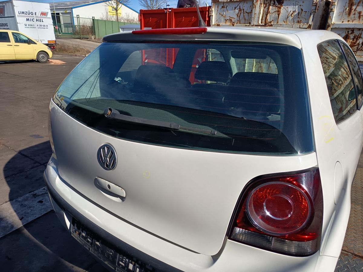 VW Polo 9N3 original Heckklappe mit Scheibe B9A Candywei&szlig; Bj 2009
