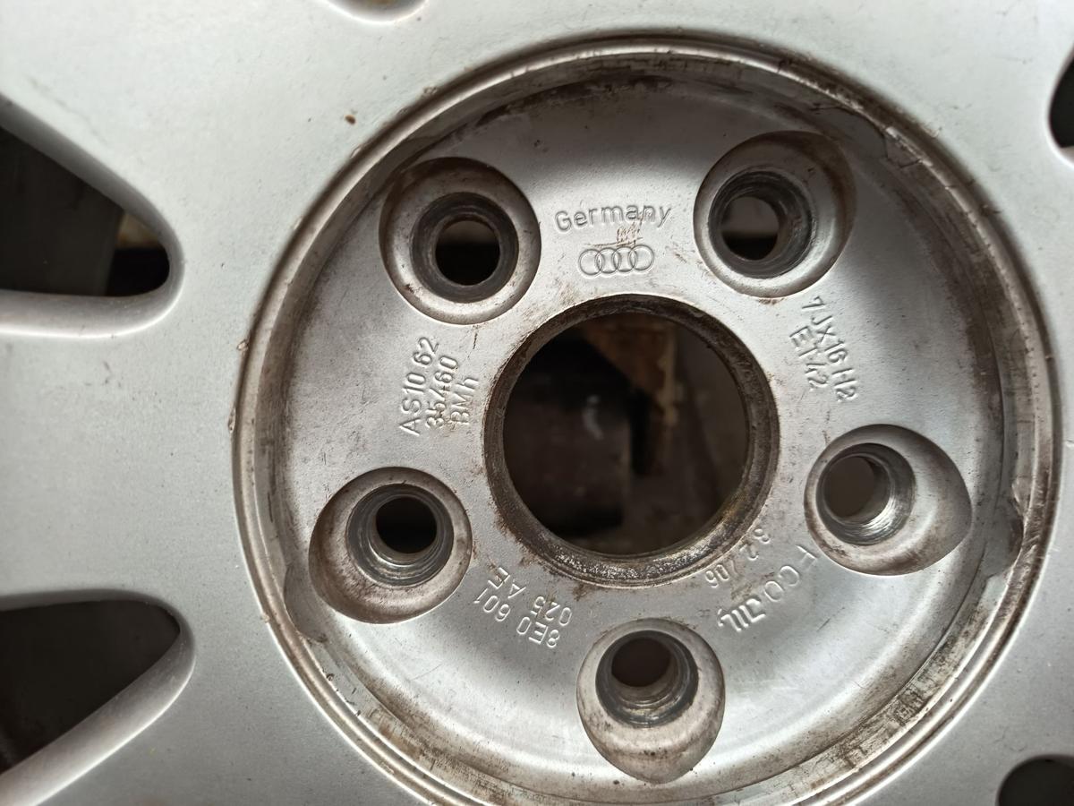 Audi A4 B7 B6 original Satz Alufelgen 8E0601025AE 7x16 ET42 5x112 OHNE Reifen