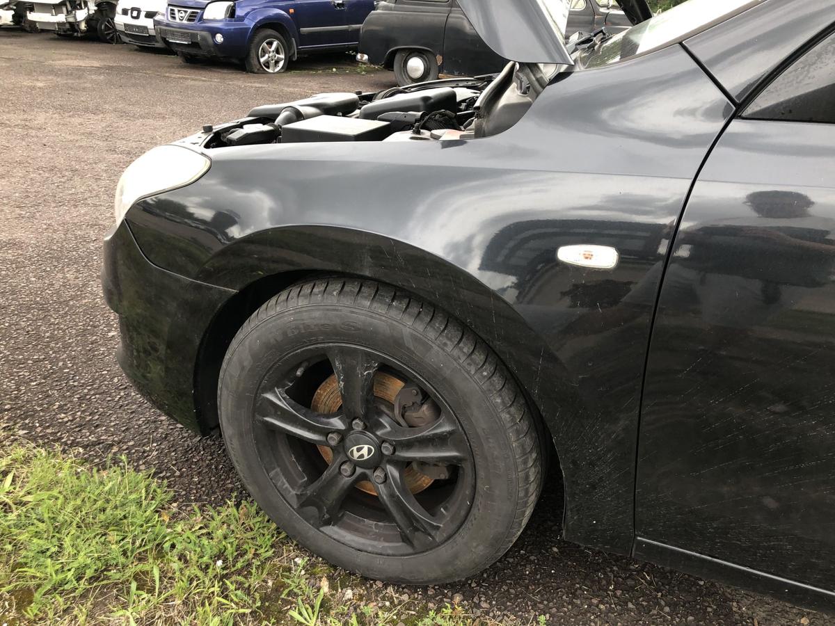 Hyundai i30 FD Kotflügel vorn links Fahrerseite 9F Stone Black Perl