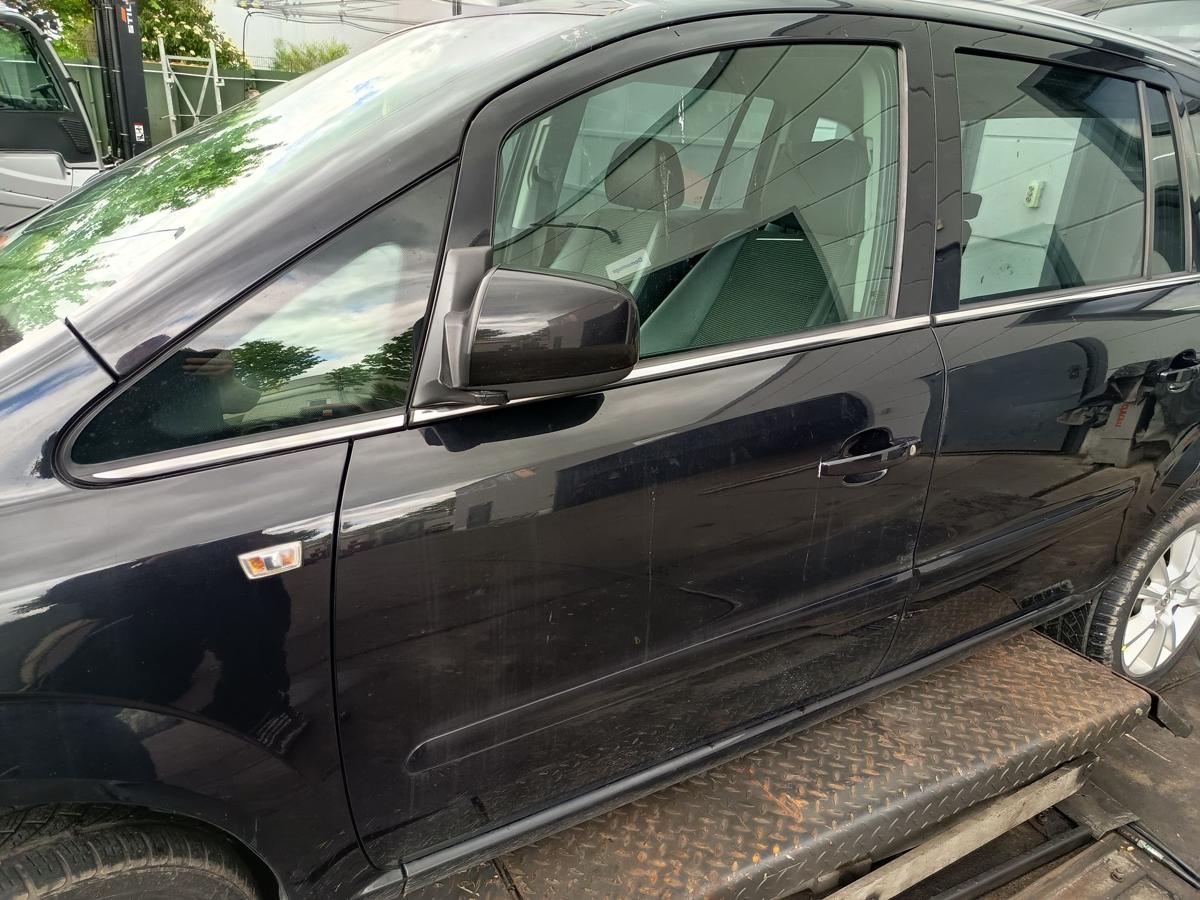 Opel Zafira B original T&uuml;r vorne links Z20R Saphirschwarz Bj 2011