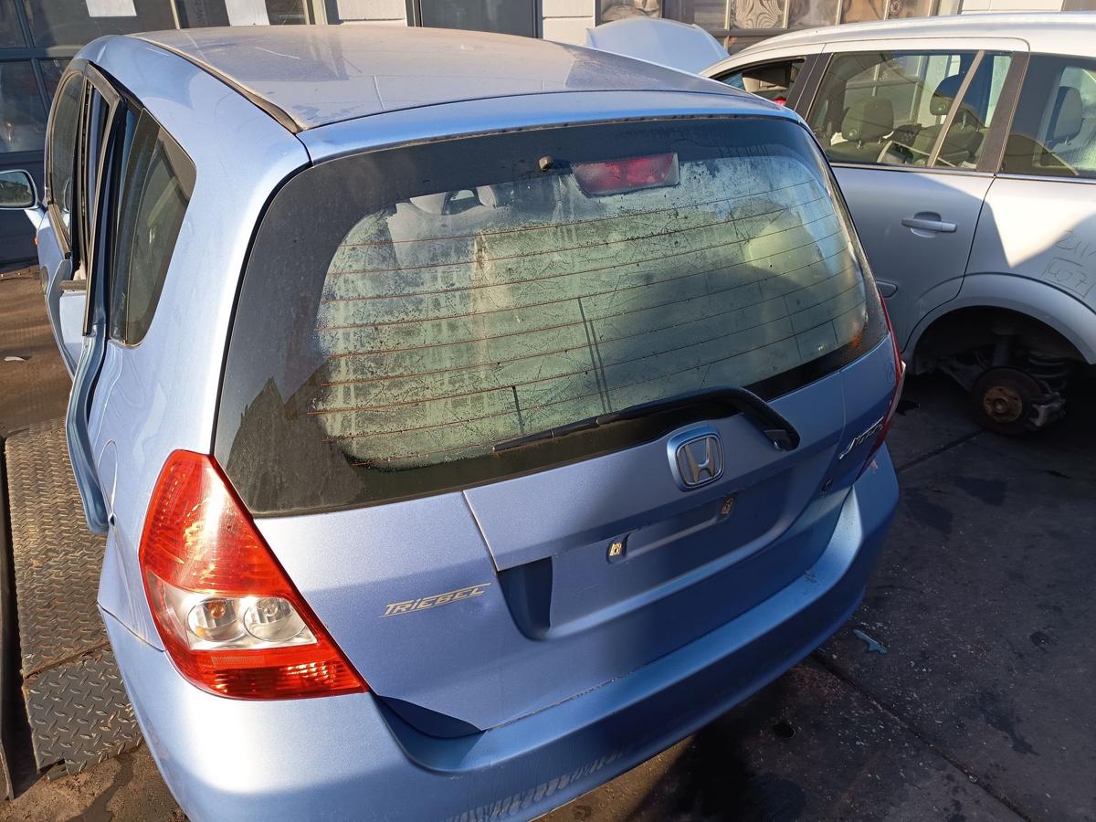 Honda Jazz GD1 original Heckklappe mit Scheibe B506M Ice Blue vor Facelift Bj 02