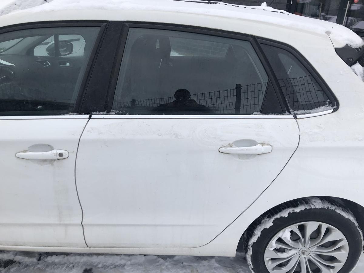 Citroen C4 II Typ N T&uuml;r hinten links Fondt&uuml;r im Rohbau EWP weiss Banquise