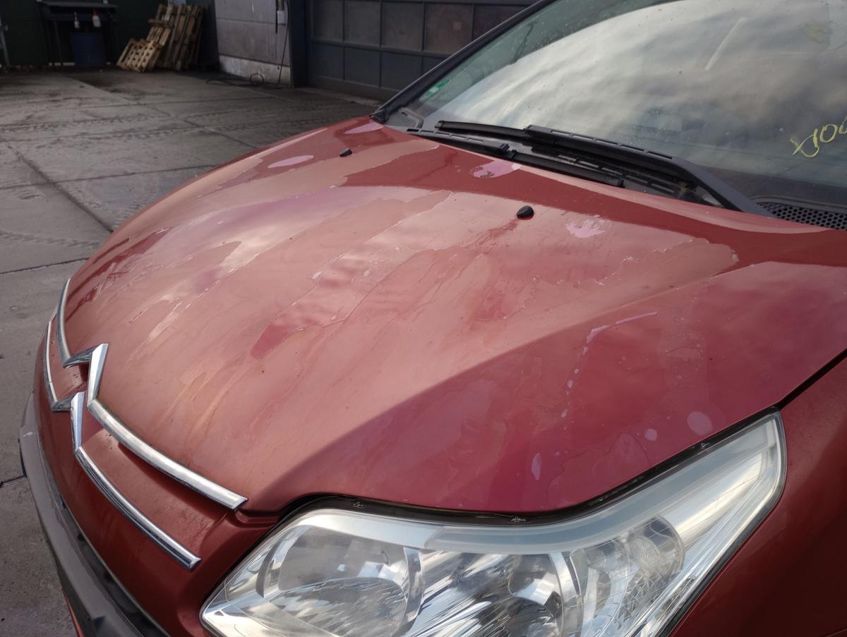 Citroen C4 Coupé original Motorhaube Klappe vorn/Front EKQ Luziferrot Bj 2009