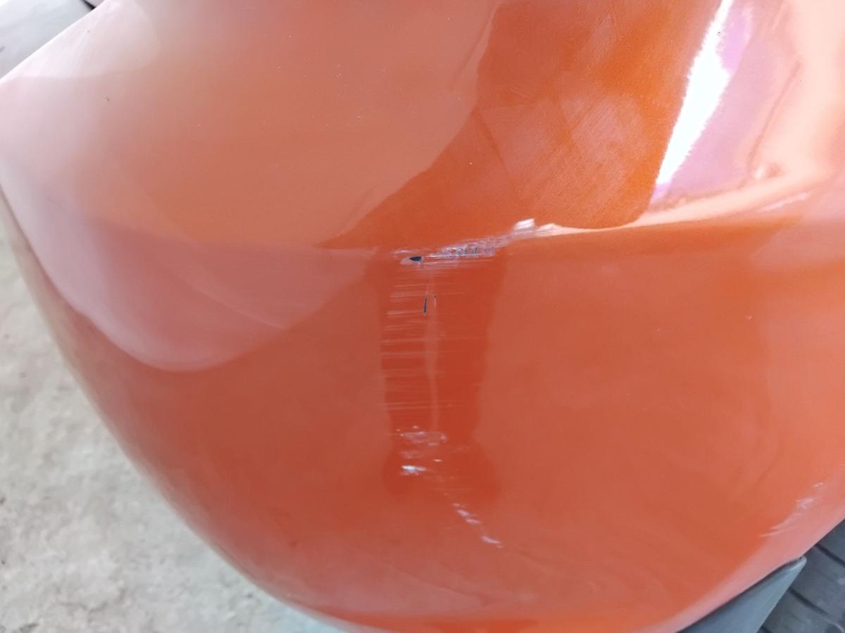 Hyundai Accent 3 MC orig Sto&szlig;f&auml;nger Sto&szlig;stange hinten 3t&uuml;rig BJ2007 N8 Tango Red