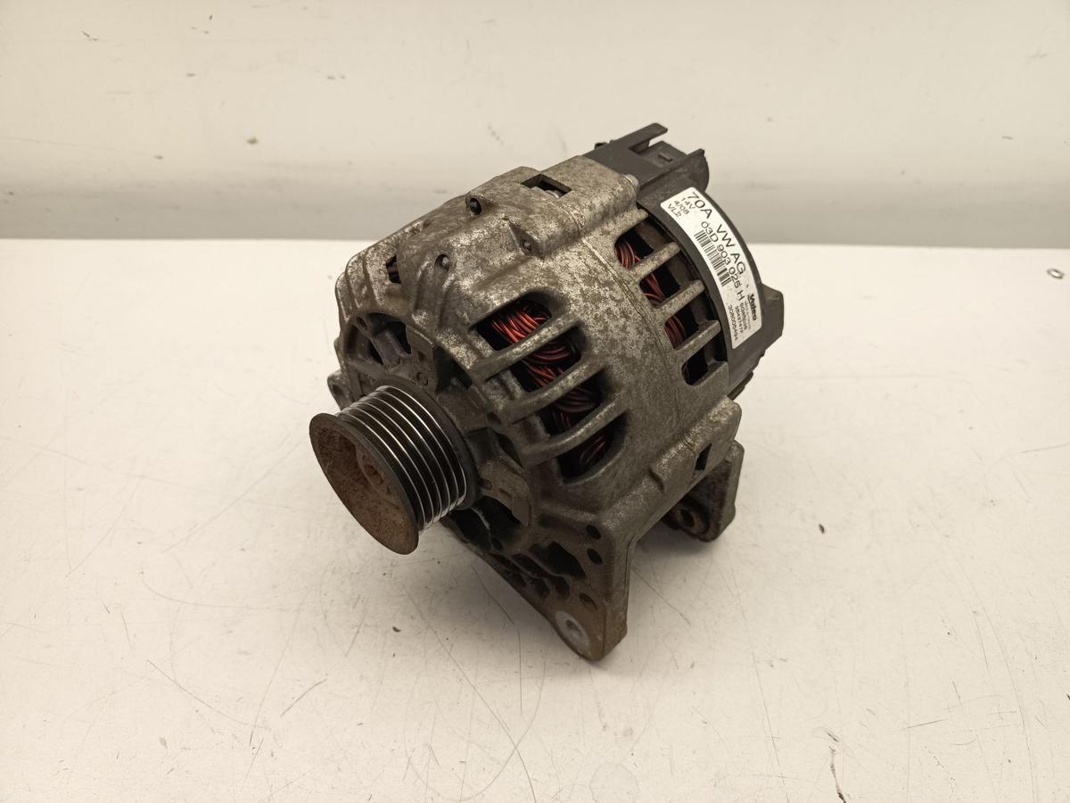 Skoda Fabia II 5J original Lichtmaschine Generator 1.2l 44kW Benzin 70A Bj 2008