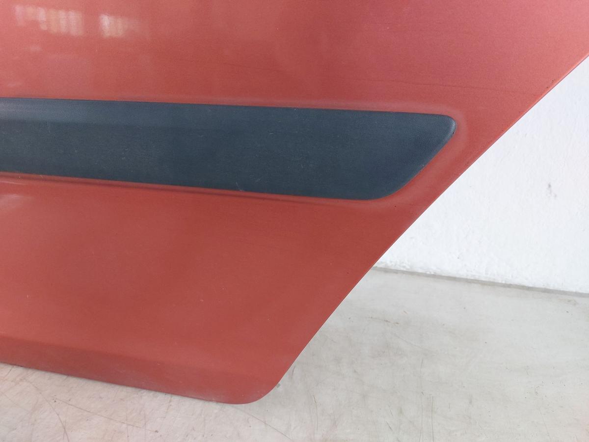 Skoda Fabia 5J T&uuml;r hinten links Fondt&uuml;r Rohbau LF3H Tangerine Orange 06-14 5trg