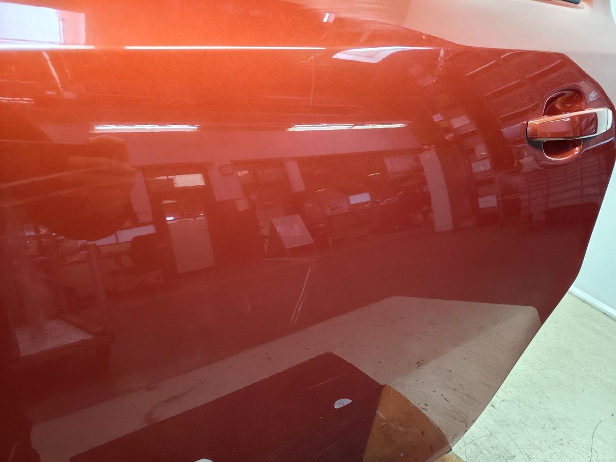 Opel Corsa D orig T&uuml;r hinten links 5Trg Fahrerseite Z50K Curry Red Bj 2012