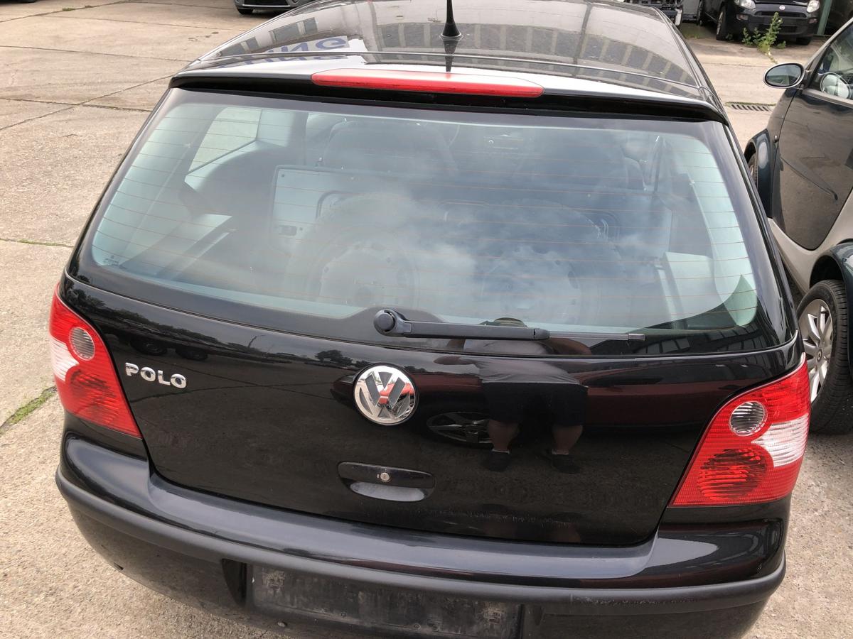 VW Polo 9N 9N1 Heckklappe mit Heckscheibe f&uuml;r 3 und 5 t&uuml;rer LC9Z Black Magic
