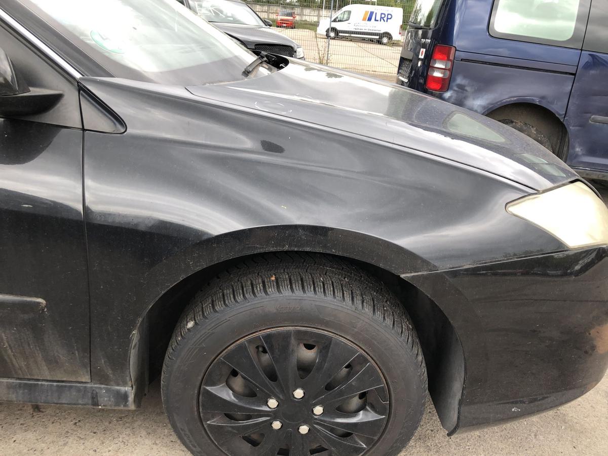Renault Laguna III 3 Kotfl&uuml;gel vorn rechts Seitenwand NV676 Black Noir Nacre