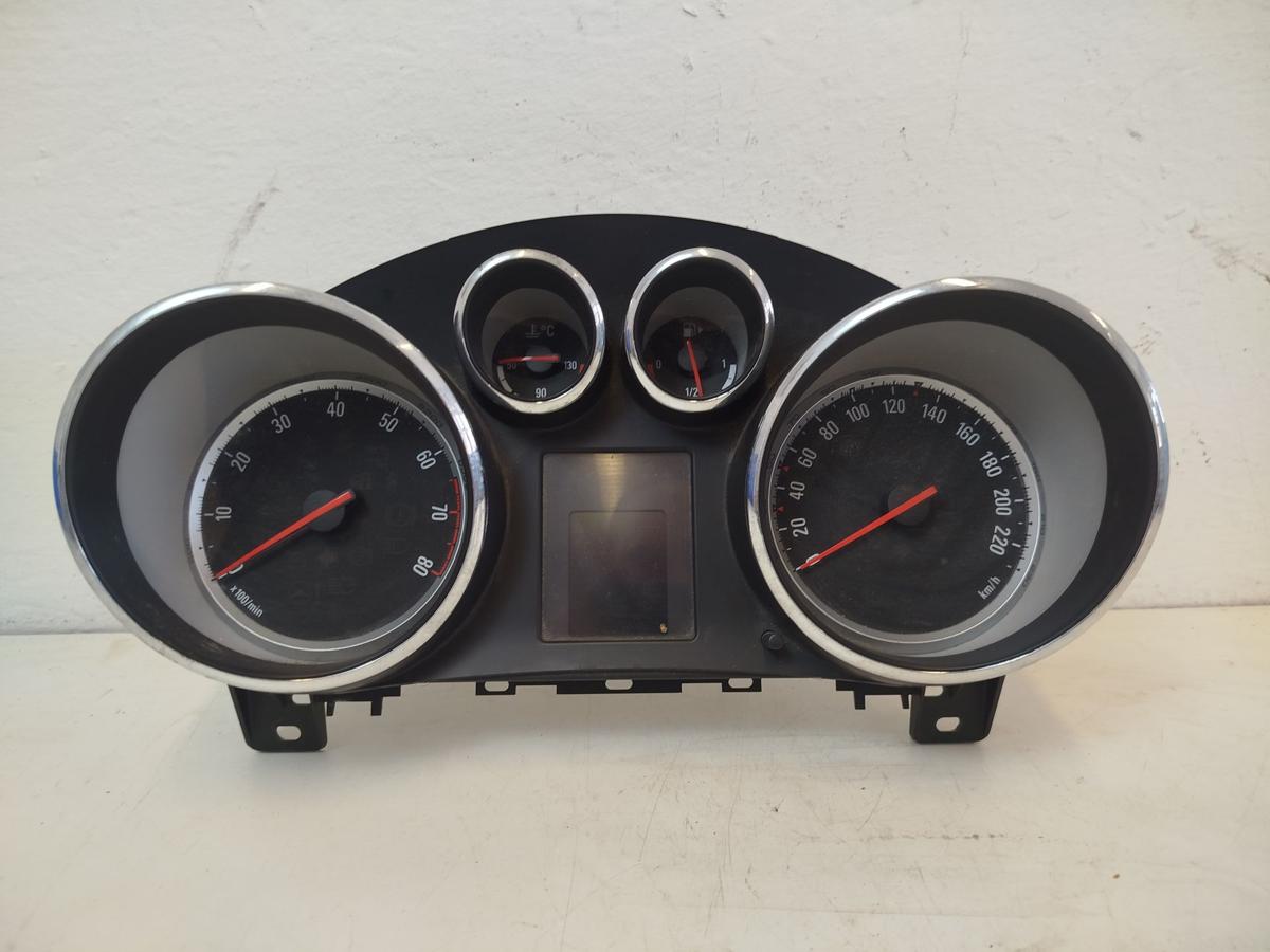 Opel Meriva B Kombiinstrument Tacho 1.4 88kw Benziner Instrumente Anzeige
