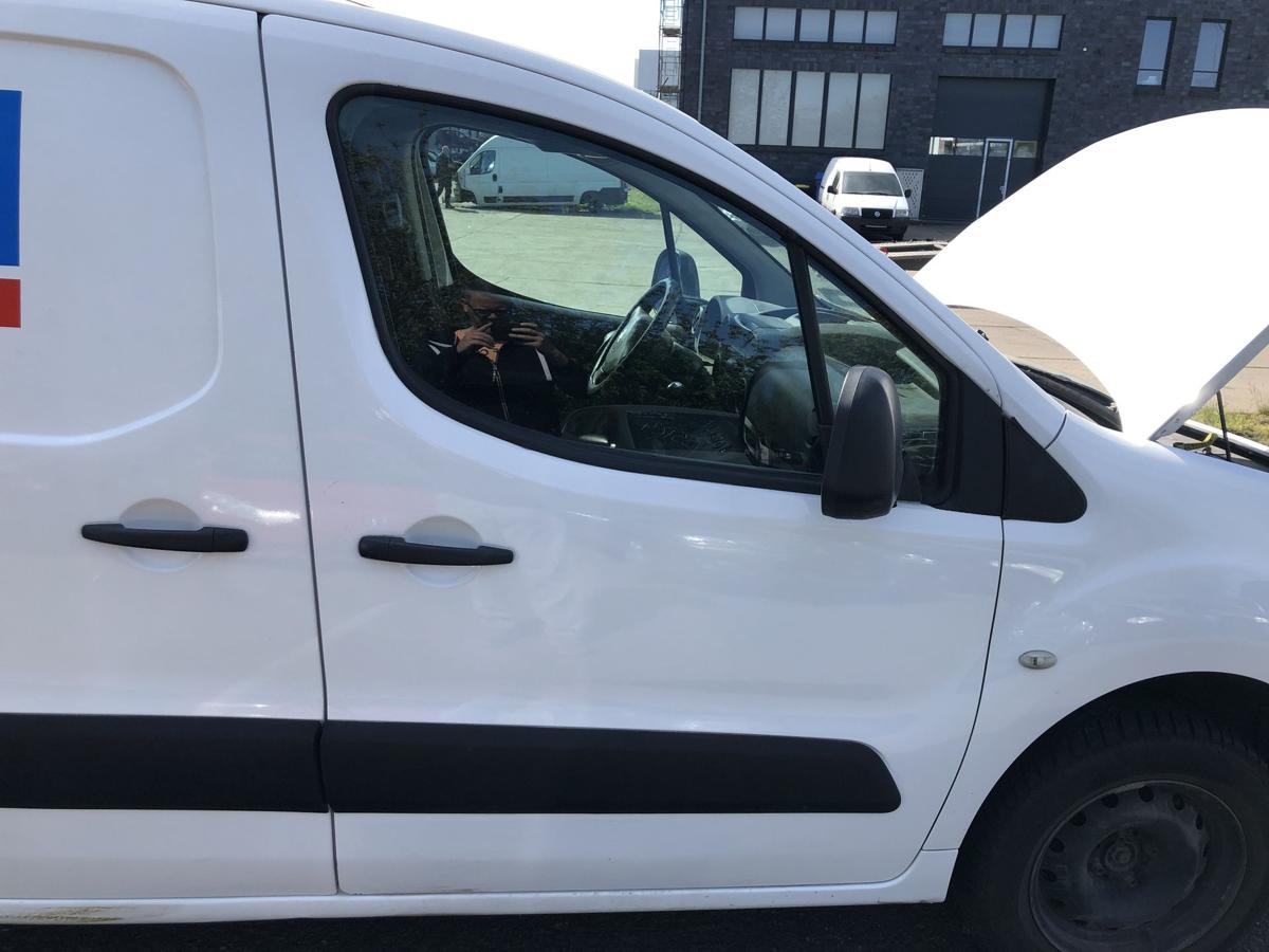 Citroen Berlingo B9 Kasten T&uuml;r vorn rechts Beifahrert&uuml;r im Rohbau EWP weiss