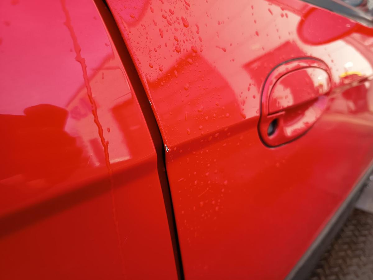 Chevrolet Matiz M200 original T&uuml;r vorn rechts Beifahrer 71U Super red Bj 2009