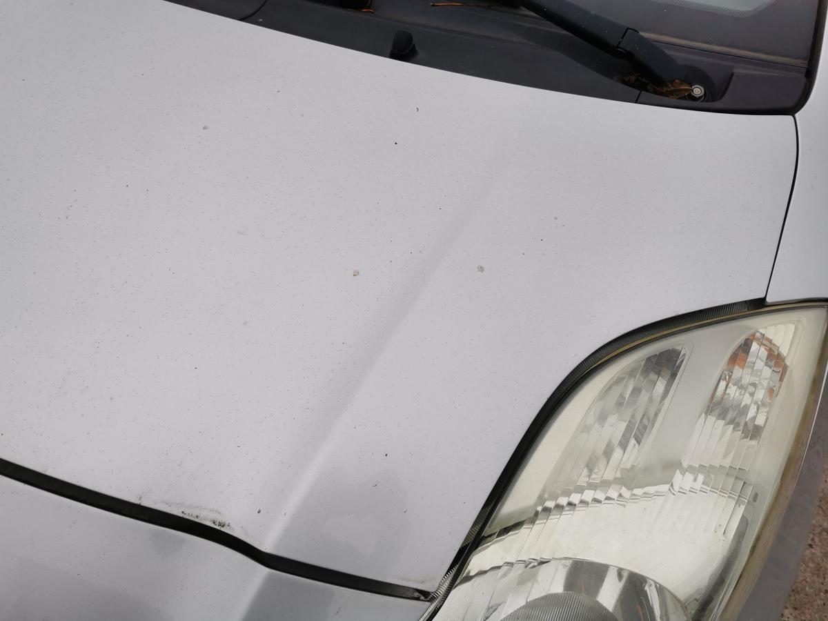 Toyota Yaris XP9 Motorhaube Haube Klappe Deckel Bonnet vorn 1E7 Silver Pearl Met