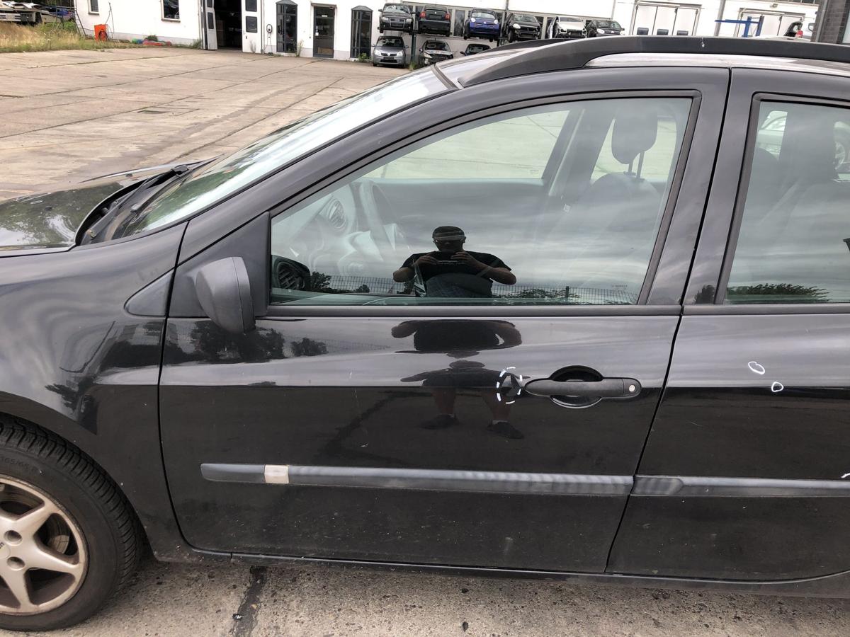 Renault Clio 3 III Grandtour T&uuml;r vorn links Fahrert&uuml;r Rohbau NV676 Noir Nacre