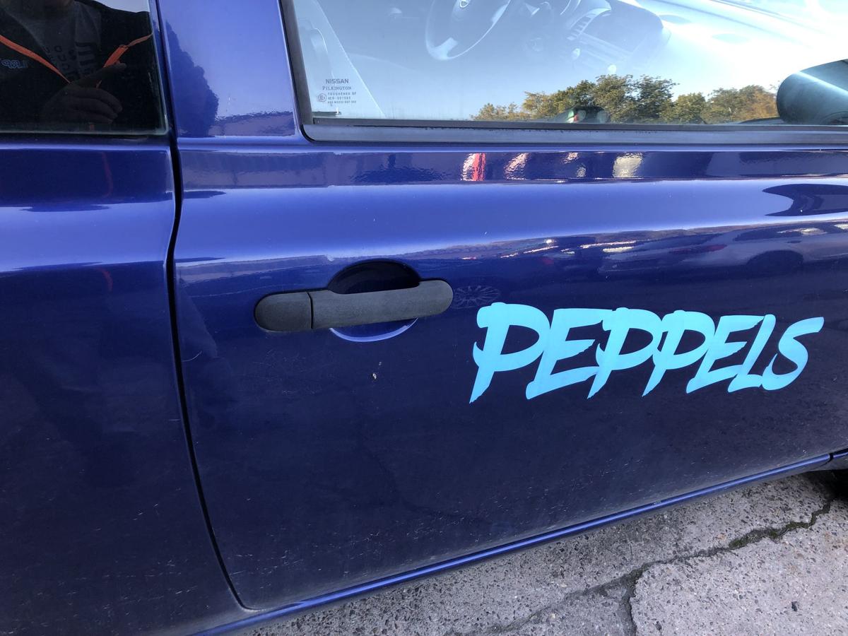 Nissan Micra K12 Tür vorn rechts Beifahrertür Rohbau BW6 Dark Blue Perl 3 türer