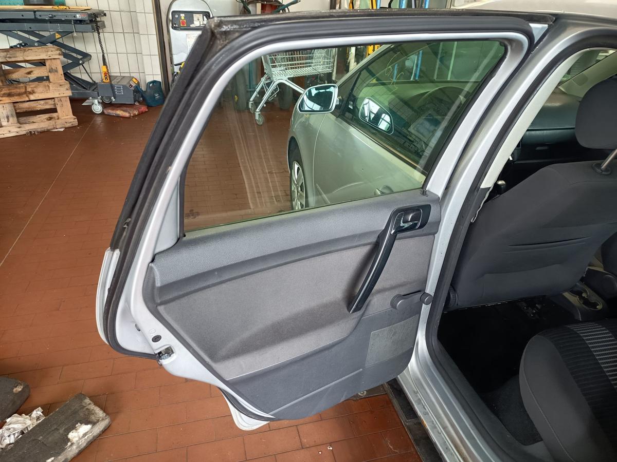 VW Polo 9N3 original T&uuml;r hinten links LA7W Reflexsilber Baujahr 2009