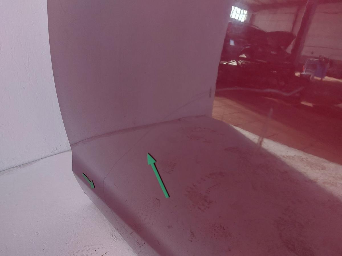 Ford Fiesta JA8 T&uuml;r hinten links Fondt&uuml;r im Rohbau Hot Magenta Hintert&uuml;r