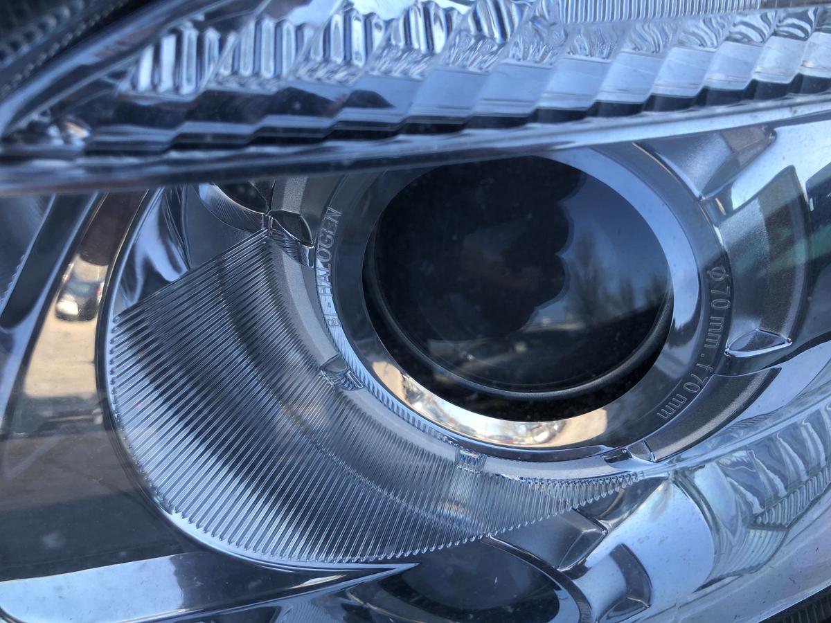 Skoda Fabia 5J Scheinwerfer links Bi Halogen mit Linse Hella bis 2010 OEM