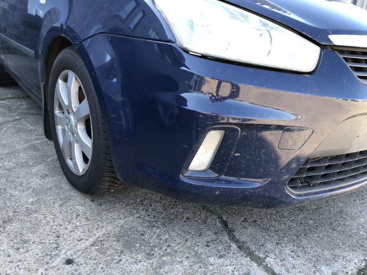 Ford C Max DM2 ab 07 Sto&szlig;f&auml;nger vorn Frontsch&uuml;rze mit Nebel Facelift Blazer blau