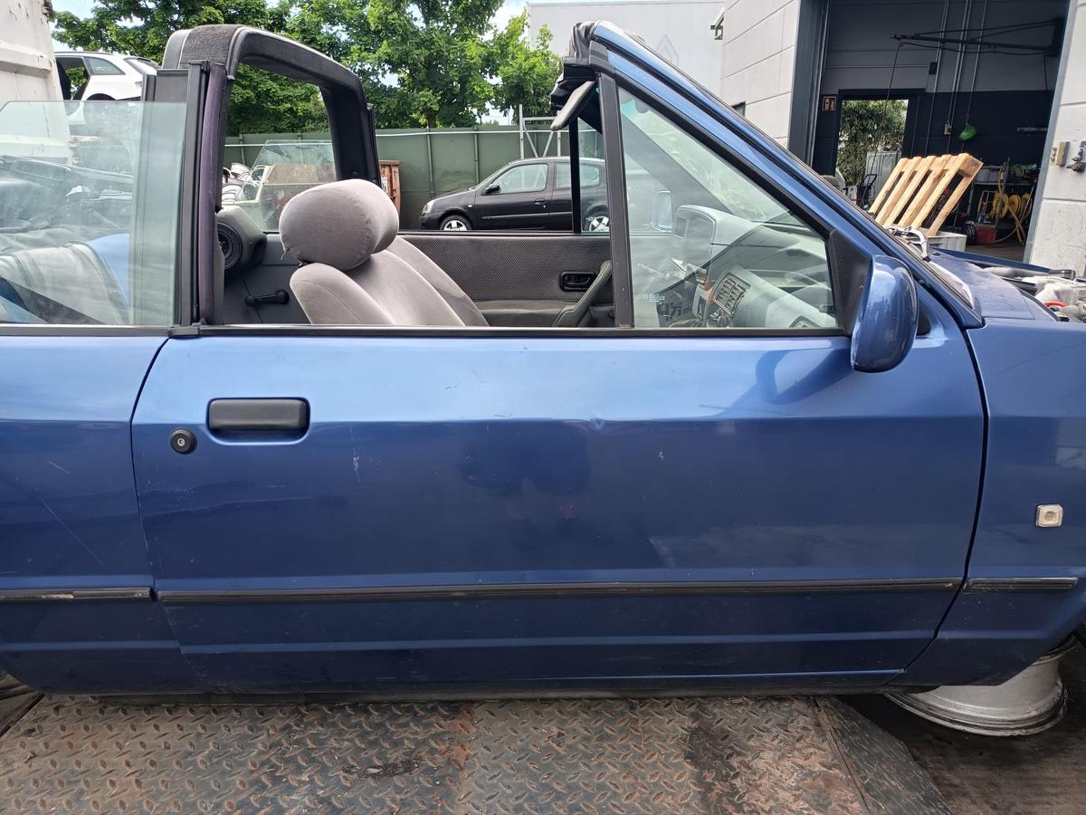 Ford Escort Cabrio IV MK4 ALF orig Tür rechts KA9 Blau Bj 1989