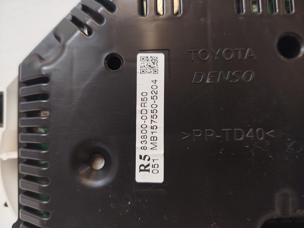 Toyota Yaris XP13 Tacho Kombiinstrument 1.3 73kw 1NRFE 88tkm