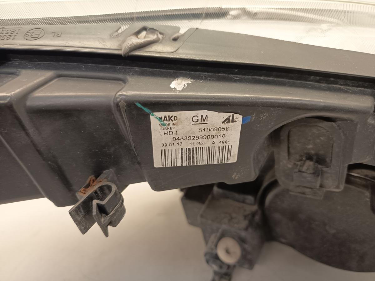 Opel Combo D original Scheinwerfer links Halogen Bj 2012