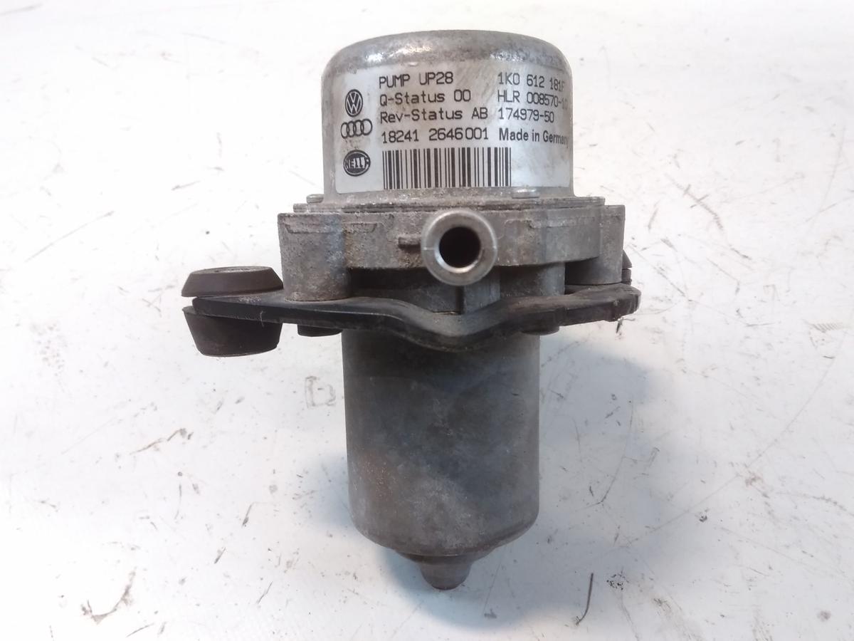 VW UP original Vakuumpumpe Unterdruckpumpe Hella 1K0612181F 1.0 44kw BJ2018