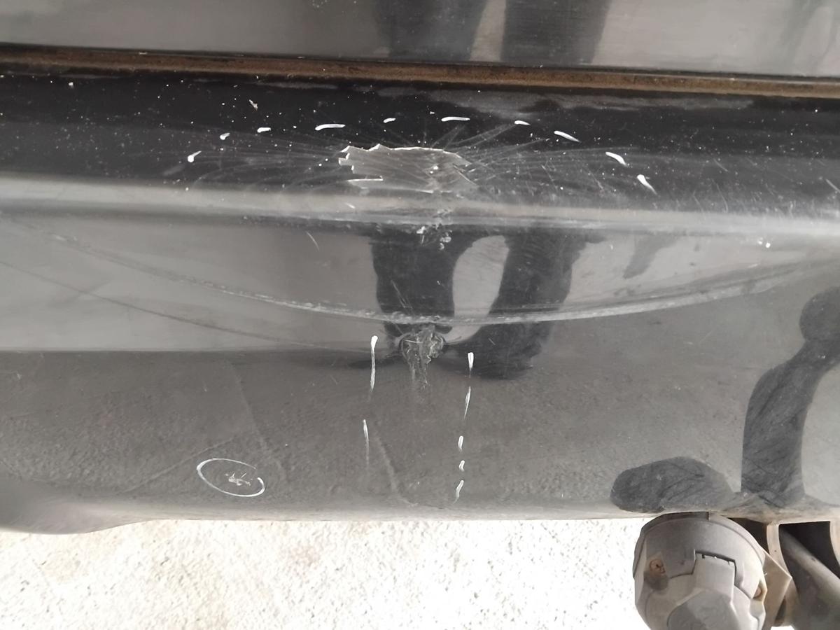 Toyota Corolla Verso II AUR10 original Stossfänger Stoßstange hinten BJ06 Mängel