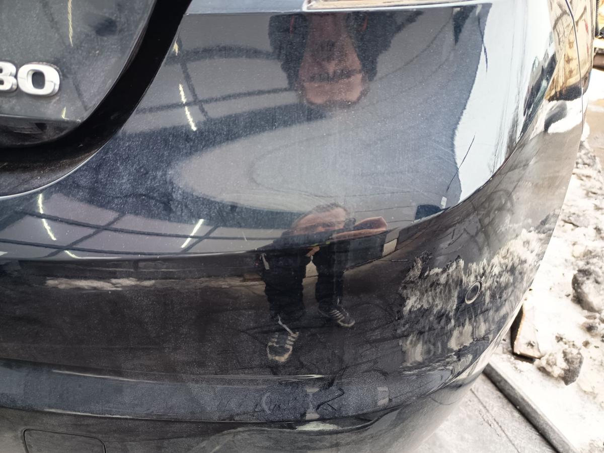 Opel Astra K Schr&auml;gheck orig Sto&szlig;stange hinten PDC Z22X Blau vor Facelift Bj 18