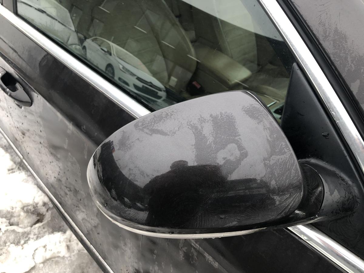 VW Passat 3C Au&szlig;enspiegel rechts elektrisch R&uuml;ckspiegel anklapp LC8Z Moccabrown