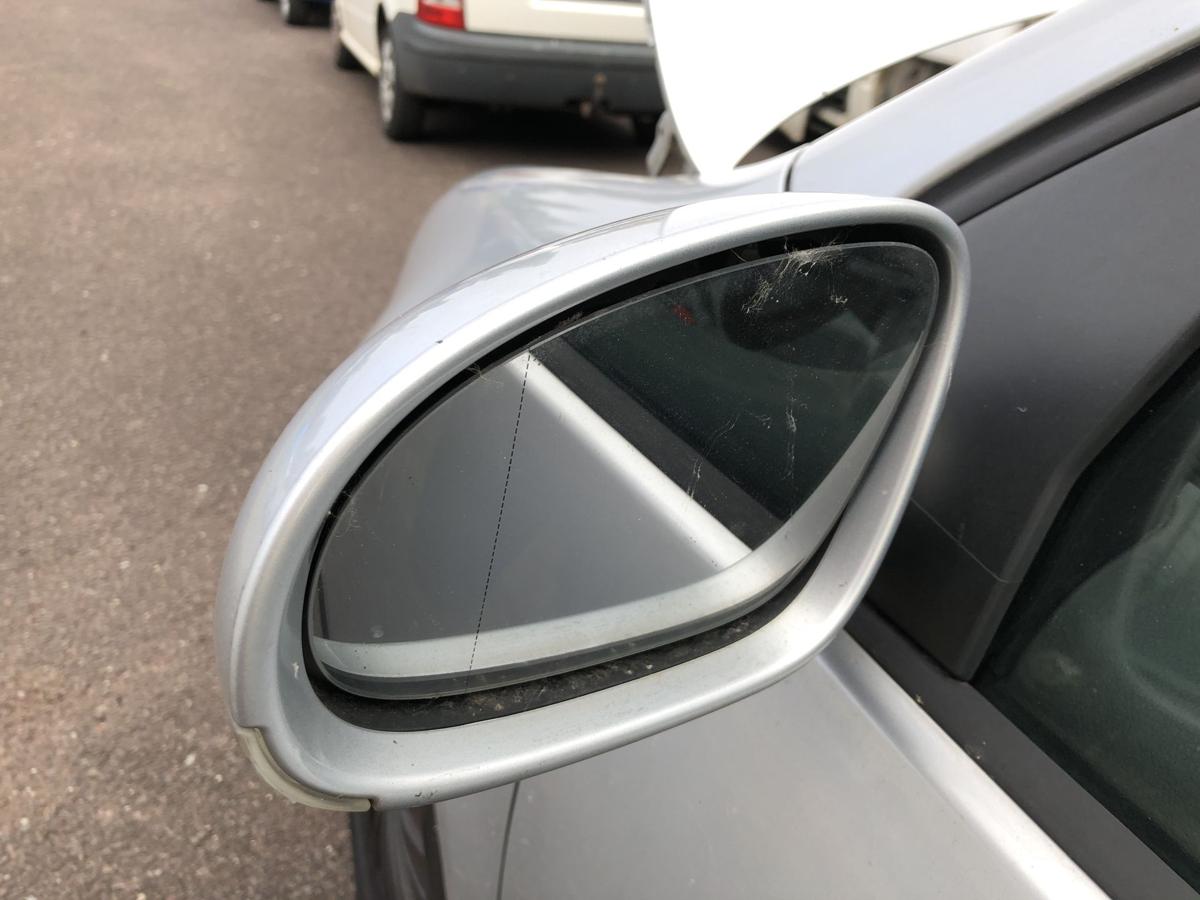 VW Golf 5 1K Au&szlig;enspiegel links Spiegel Seitenspiegel LA7W Reflexsilber Met