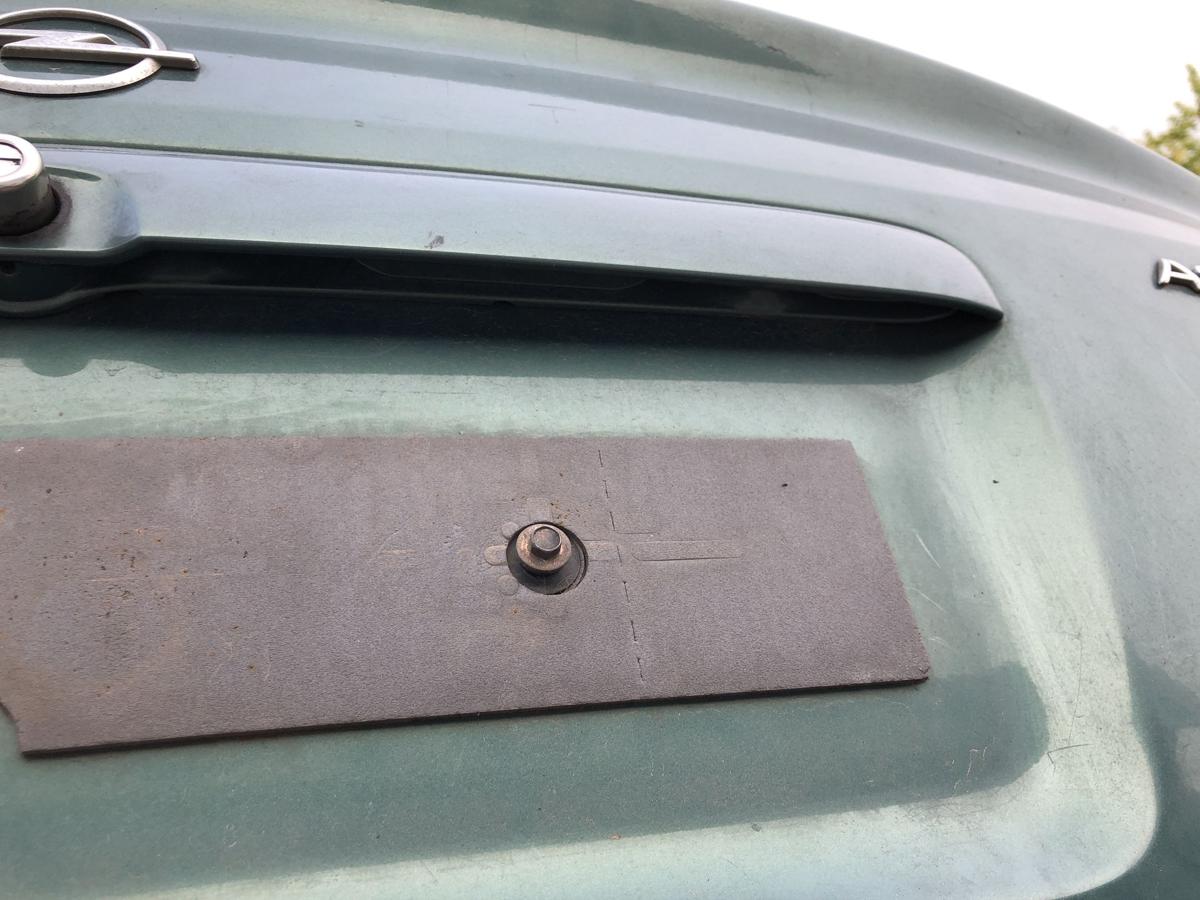 Opel Astra G Heckklappe mit Heckscheibe 5 t&uuml;rer 3GU Jadegr&uuml;n Kofferklappe