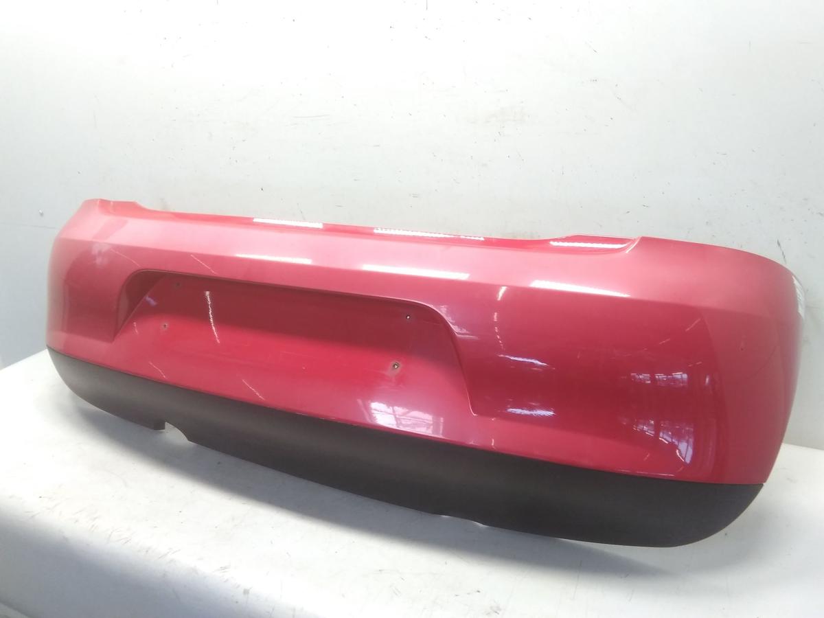 VW Fox 5Z original Stossfänger Stoßstange hinten tornadorot LY3D BJ2005