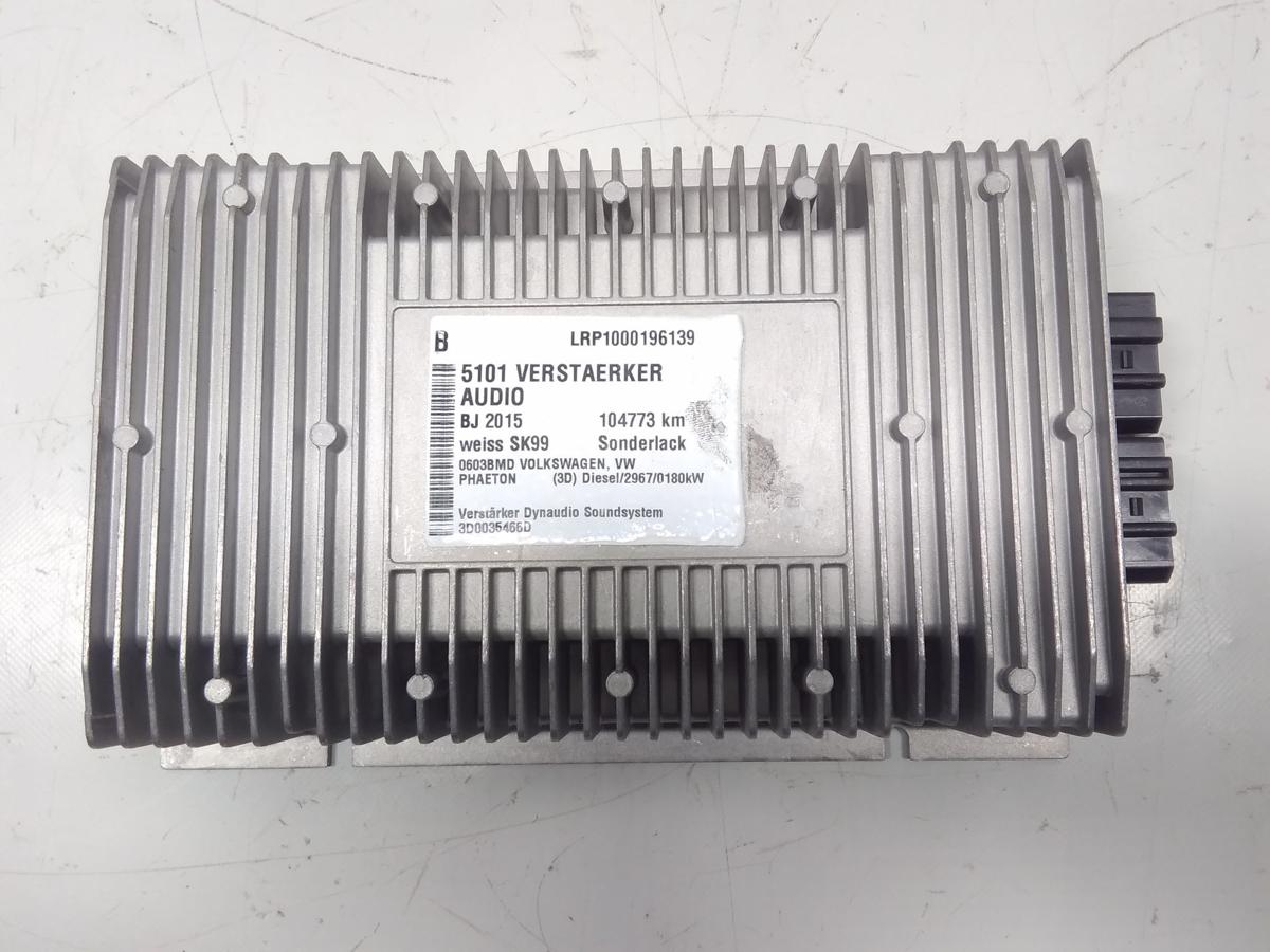 VW Phaeton GP4 original Verstärker Dynaudio Soundsystem 3D0035466D Bj.2015 7607792257