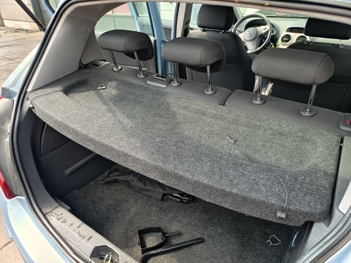 Opel Corsa D 5t&uuml;rer original Hutablage Abdeckung Koffer/Laderaum anthrazit Bj 07