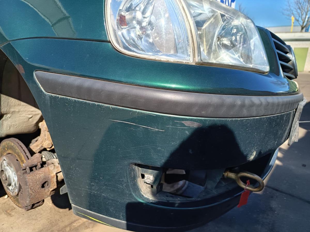 VW Polo 6N2 original Sto&szlig;stange vorne LD6D Pistaziengr&uuml;n Facelift Bj 1997