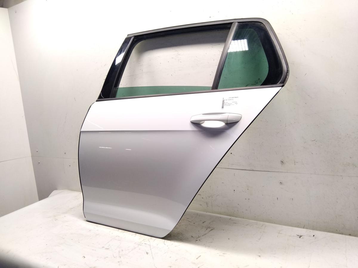 VW Golf 7 T&uuml;r hinten links 5-T&uuml;rer Flie&szlig;heck weiss LC9A pure white Bj.2016