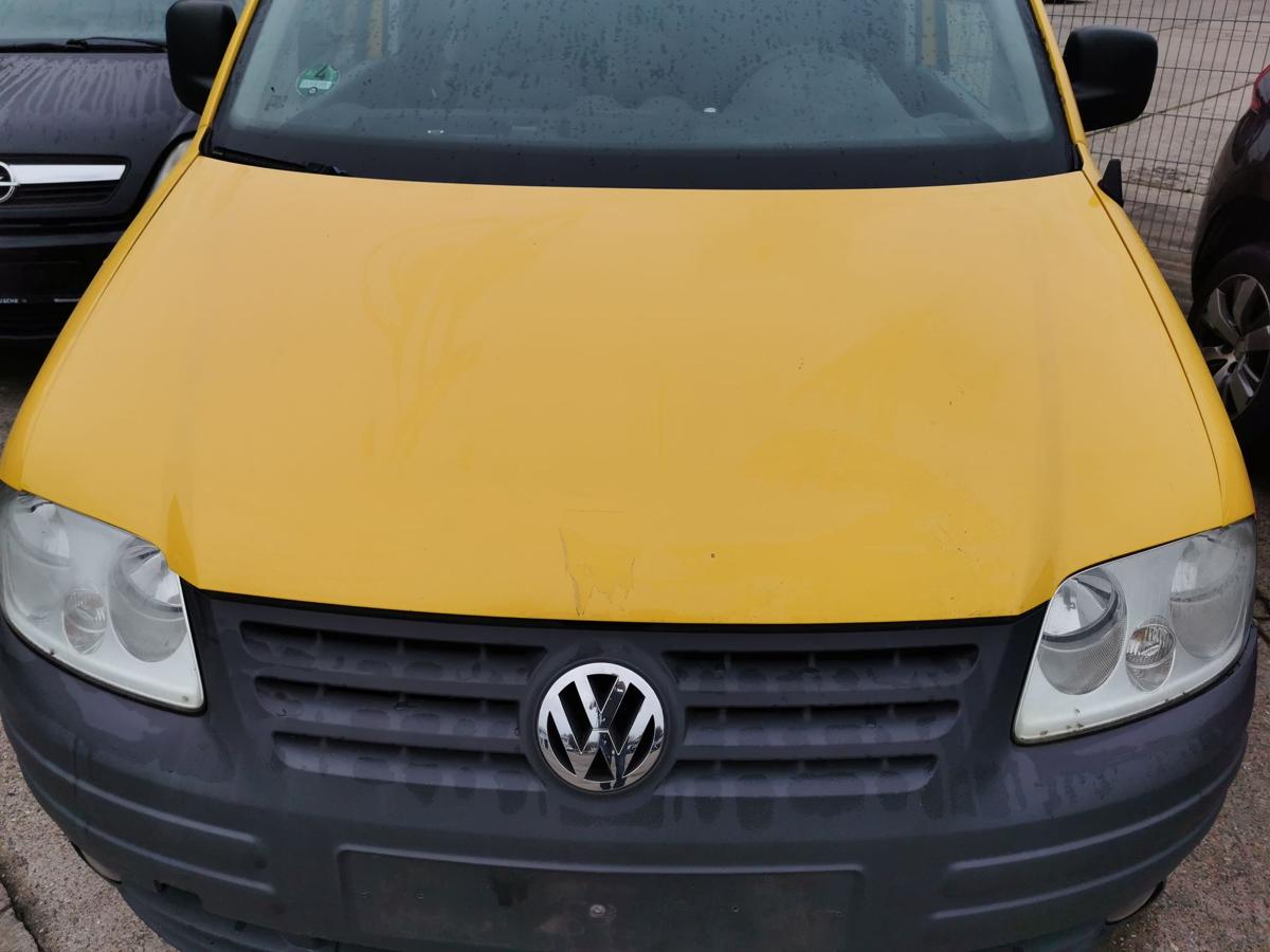 VW Caddy 2K Motorhaube Haube Klappe Deckel Bonnet vorn Ginstergelb R132