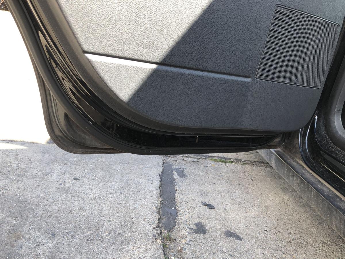 VW Polo 9N3 T&uuml;r hinten links Fondt&uuml;r im Rohbau L041 Brillantschwarz