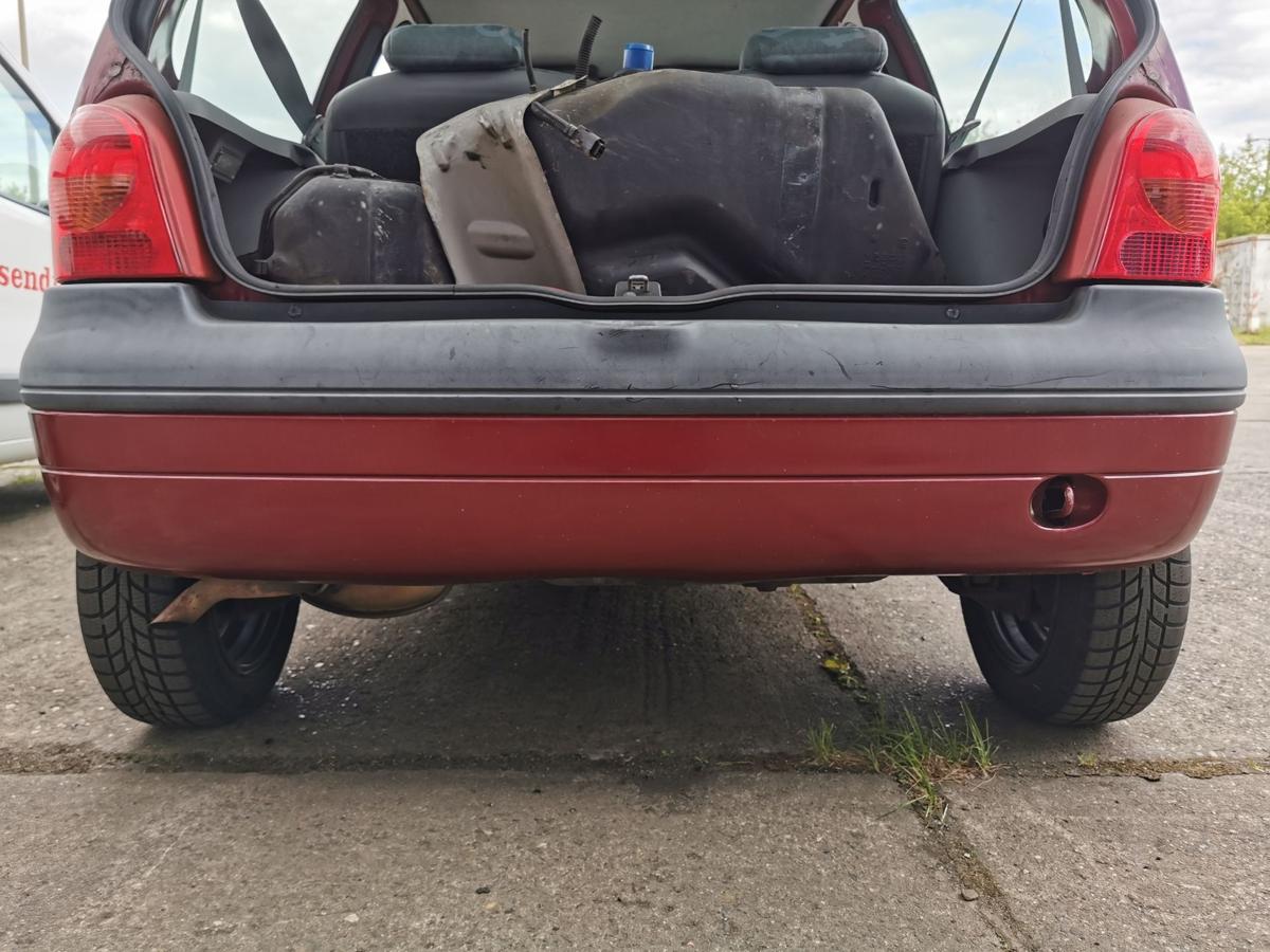 Renault Twingo C06 Stossfänger Stossstange Bumper hinten NV713 CHERRY RED