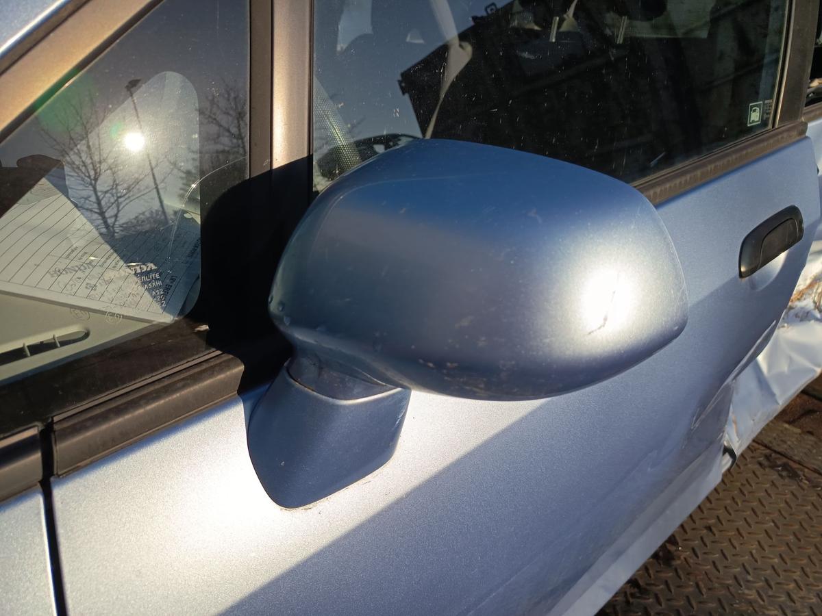 Honda Jazz GD1 original Au&szlig;enspiegel links elektrisch B506m Ice Blue Bj 02