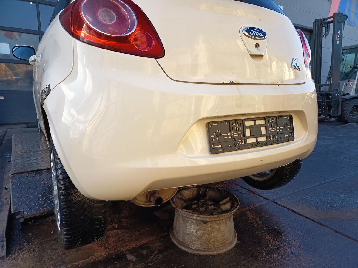 Ford KA RU8 orig Sto&szlig;f&auml;nger hinten Sto&szlig;stange Crystal Wei&szlig; Bj 2009