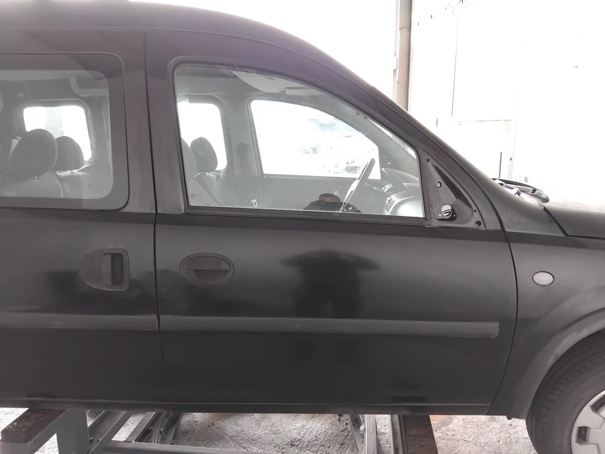 Opel Combo C Tür vorn rechts Beifahrertür 2HU saphirschwarzmetallic Z20R BJ2008