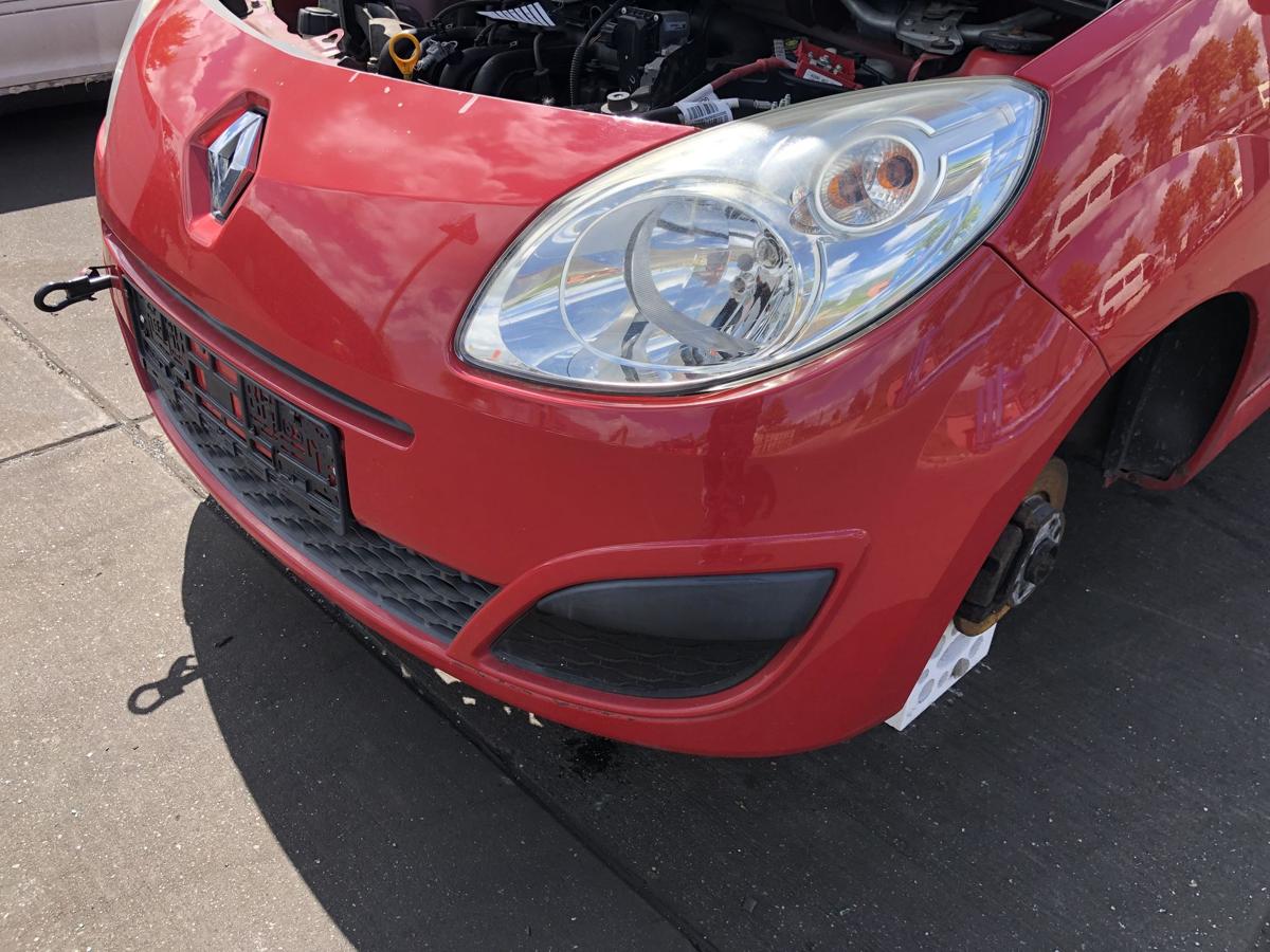 Renault Twingo II original Stoßstange Fänger vorn/Front 727 Spanischrot Bj 2009